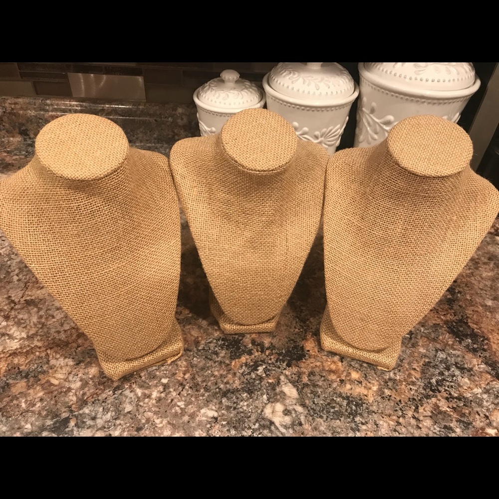 Statement Necklace Jewelry Busts & Bracelet Bar